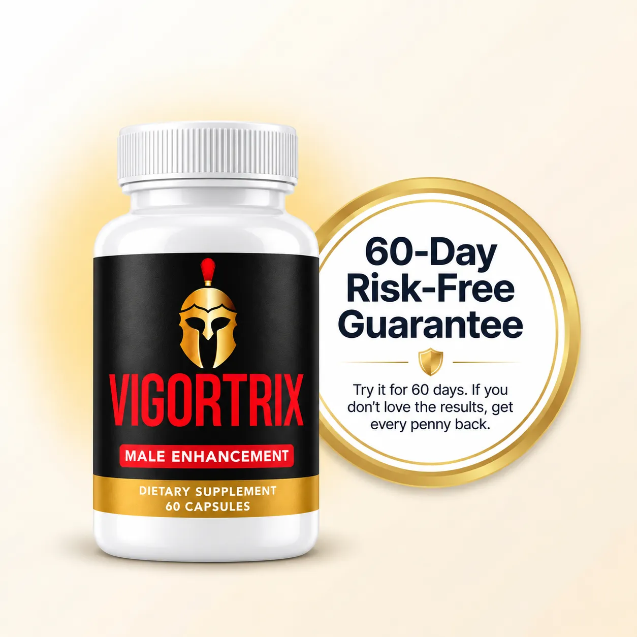 Vigortrix 60-Day Money Back Guarantee